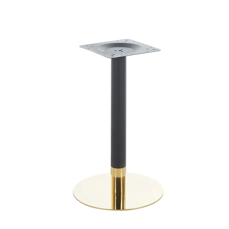 FLASH Metal Base D45cm H72cm Black/Gold