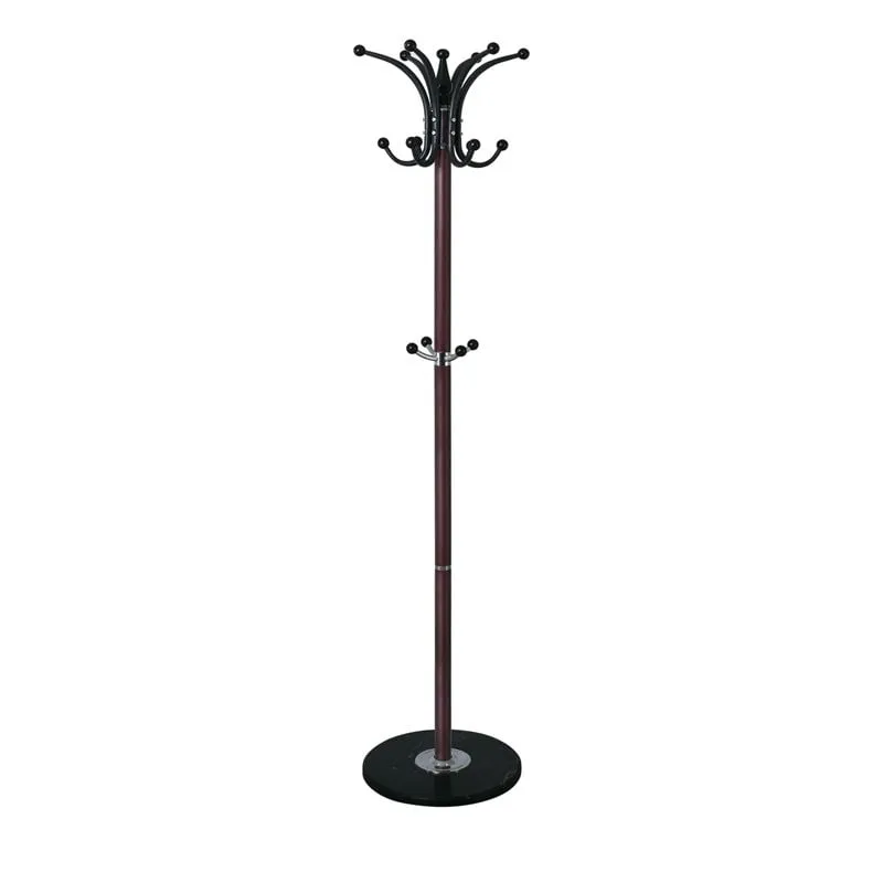 PATRICK Hanger - Coat Stand / Revolving / Steel Walnut