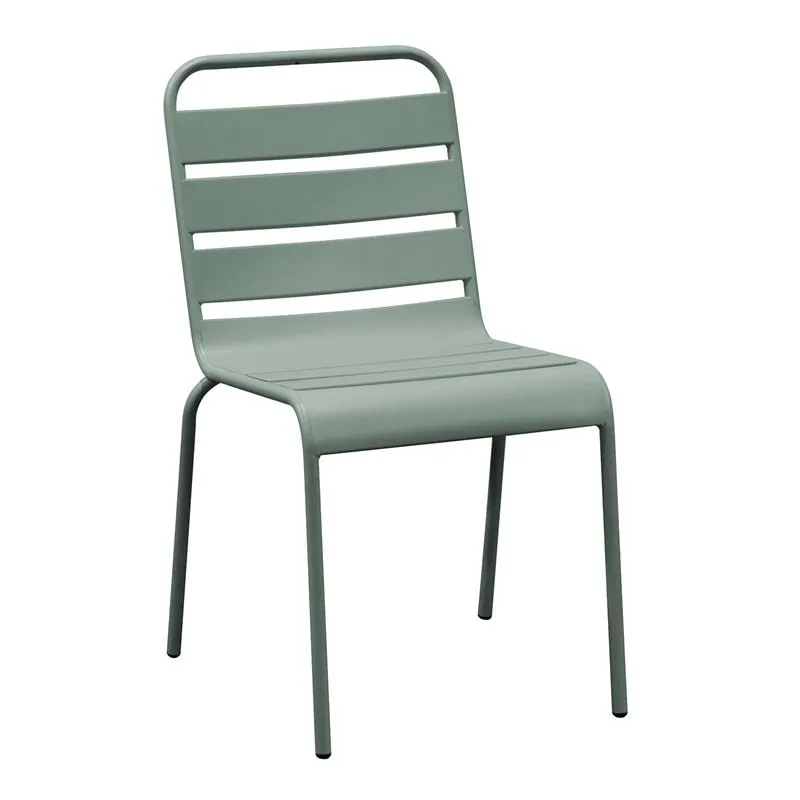 BRIO Stacking Chair-Pro Metal Sandy Green 5635C