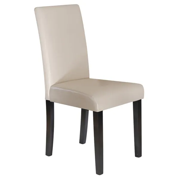 MALEVA-L *Imperfect* Chair Pu Ivory/Wenge