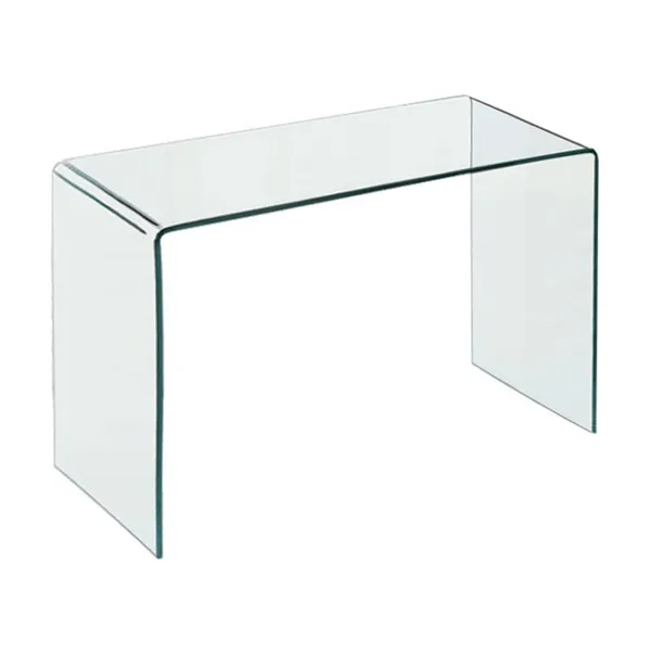 GLASSER Clear Console/Desk 120x60x75cm