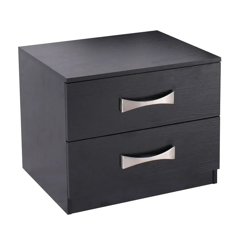 LIFE Bedside 48x40x39 Zebrano 2-Drawers