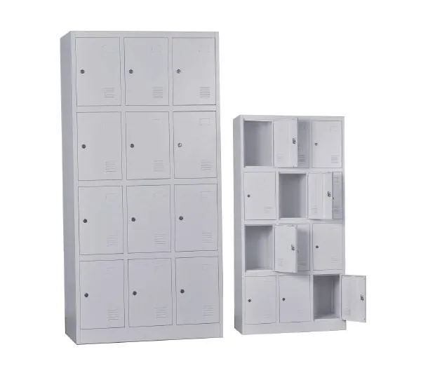 LOCKER 12 Θέσεων Μέταλλο Βαφή Γκρι