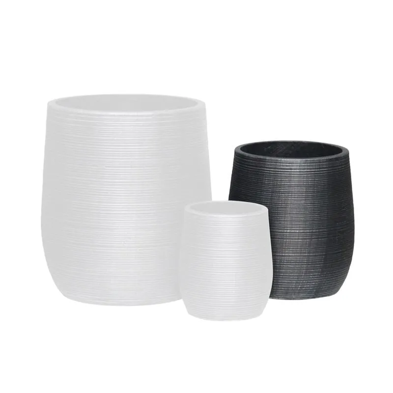 FLOWER POT-16 D33x37cm/Cement Anthracite