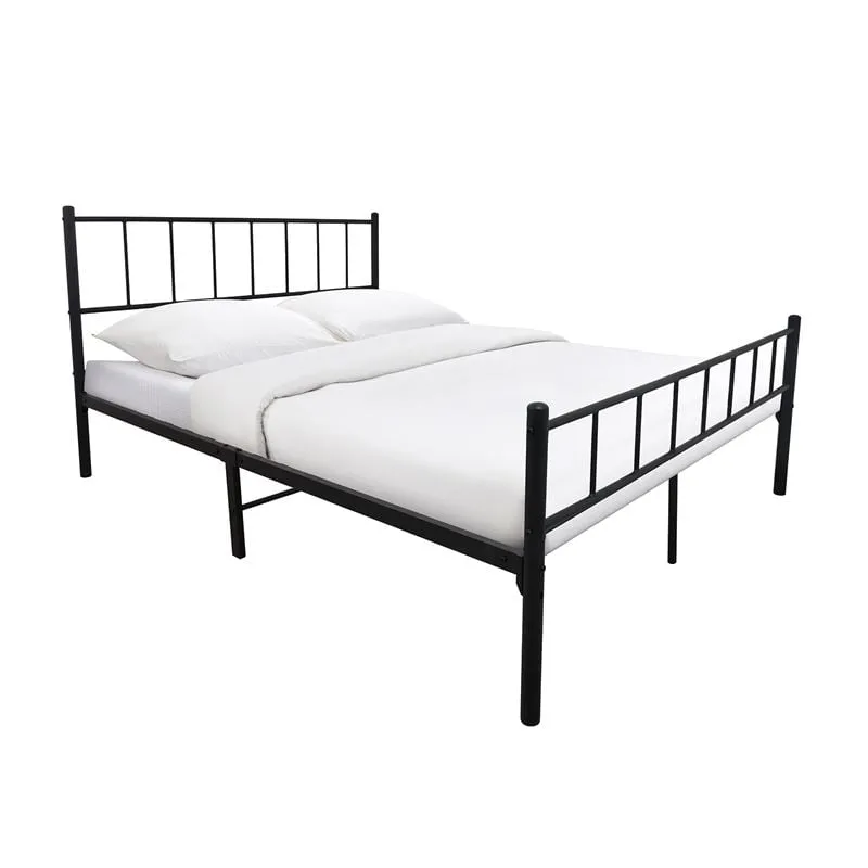 TIVO Bed (for Mattress 160x200cm) Metal Black
