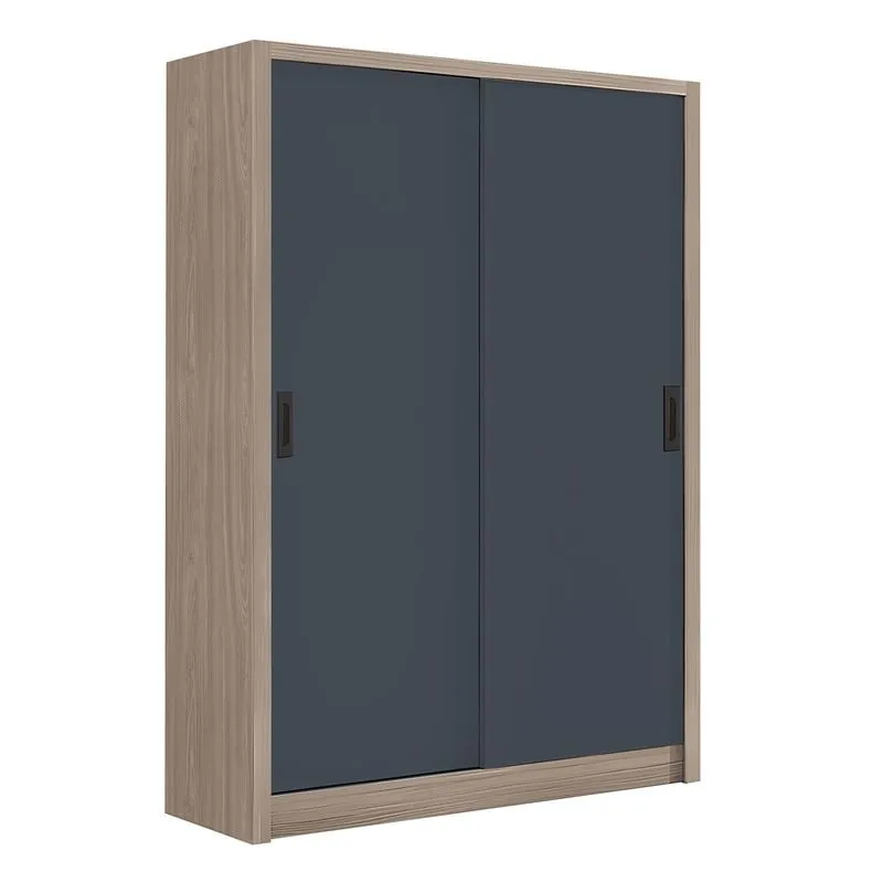 VANITY Wardrobe 120x60x200cm Sonoma Oak/Grey