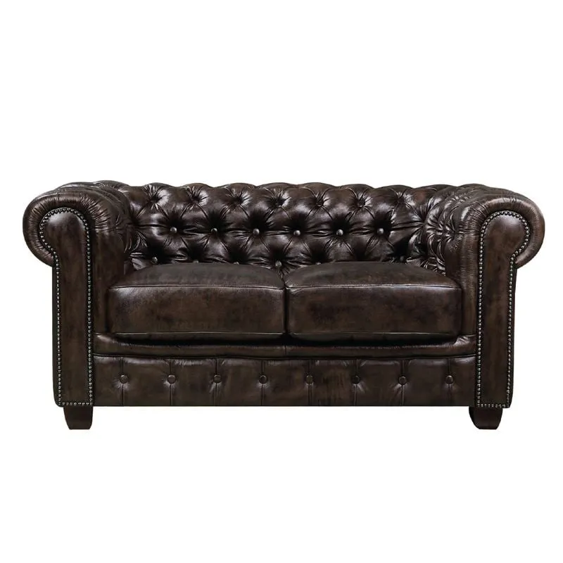 CHESTERFIELD Birmingham 2-S Leather Brown