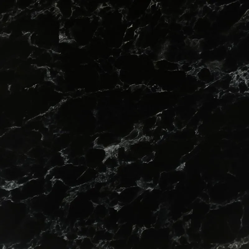 HPL (High Pressure Laminated) Επιφάνεια Τραπεζιού Απόχρωση Black Marble, UV