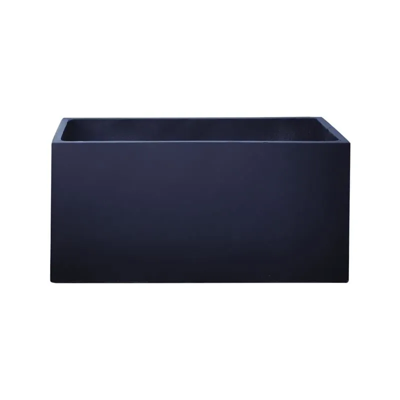 FLOWER POT-12 Dark Grey 100x45x45cm