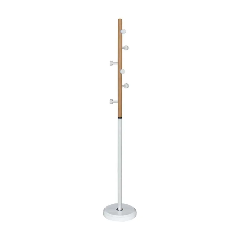 NORDIC Hanger - Coat Stand Steel White/Natural