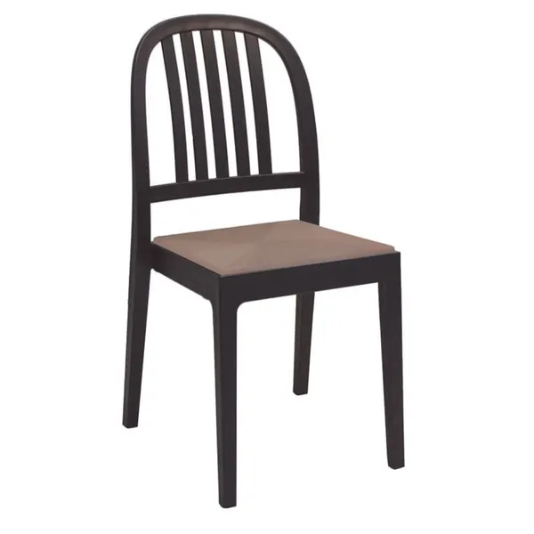 ERA Stackable Chair PP-UV Brown