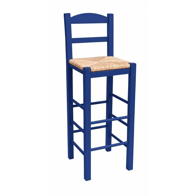 SIFNOS Bar Stool Impregnation Αniline Blue