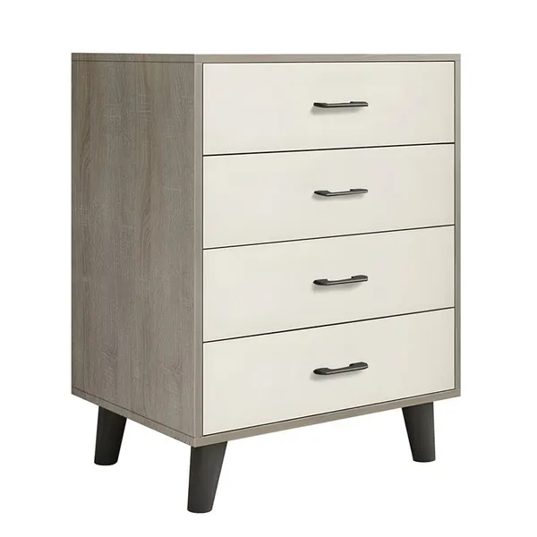 VANITY Drawer Cabinet 60x40x80cm Sonoma Oak/Cream