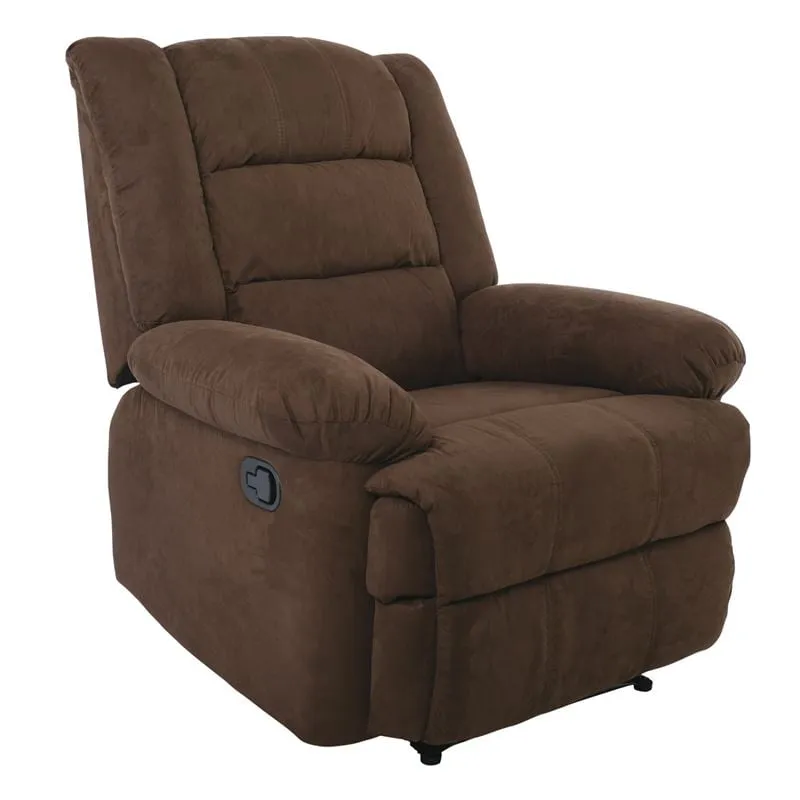 JULIA Relax Armchair, Fabric Brown