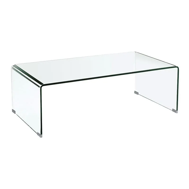 GLASSER Clear Coffee Table 110x55x35cm