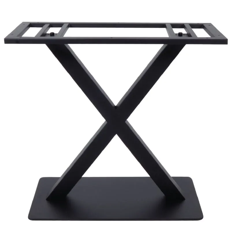 FERRO 70x40cm Steel Base H72cm Black