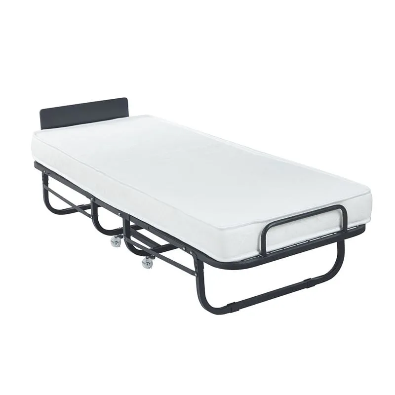 COLMAN Folding Bed 76x195x43cm/Mattress 12cm