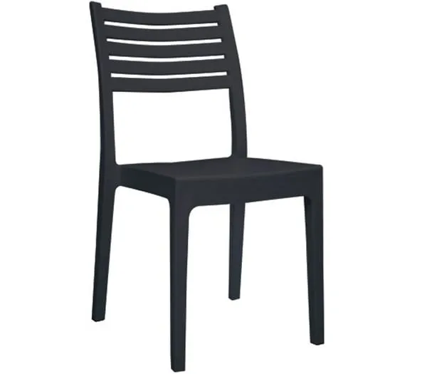 OLIMPIA Stackable Chair PP-UV Anthracite