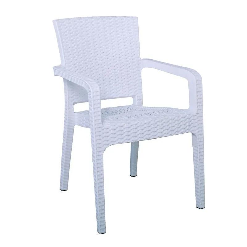 LORA Armchair PP White