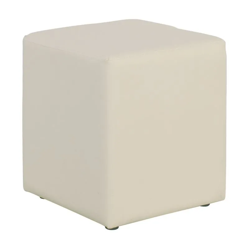 CLUB Stool Pu Cream 37x37x42