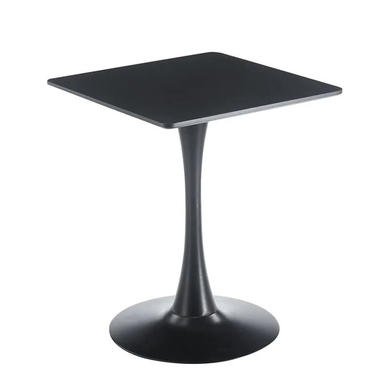 BREAK Table 60x60cm Black Color, MDF-Metal