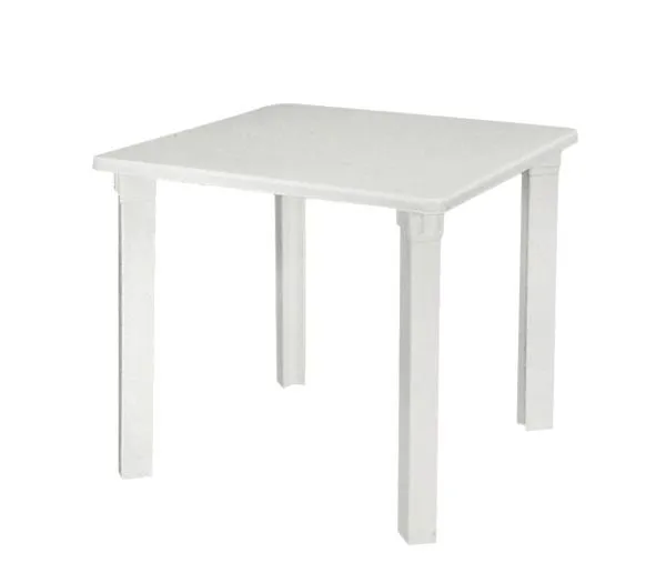 NETTUNO Table 80x80 White PP