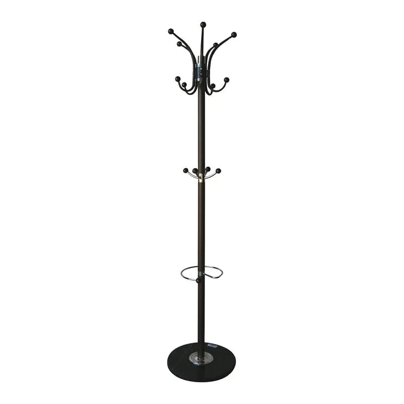 JASON Coat Hanger Metal Walnut (revolving)