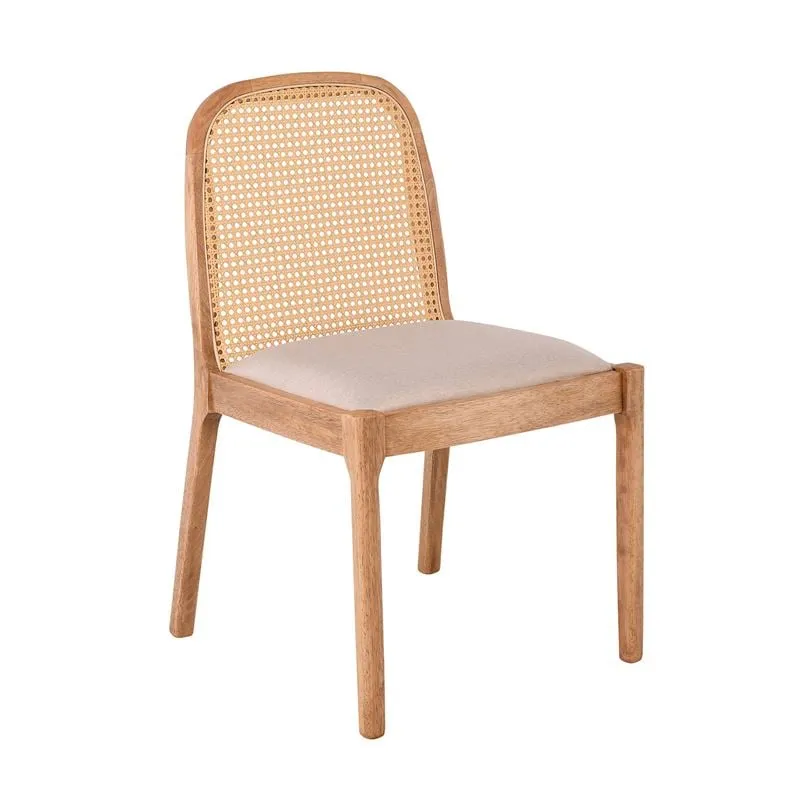 HENLEY Chair Natural, Fabric Sand Beige