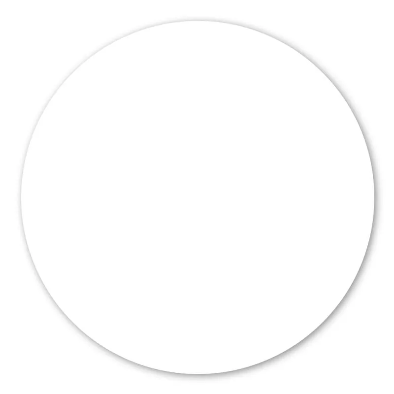 HPL Table Top D.70cm/12mm White