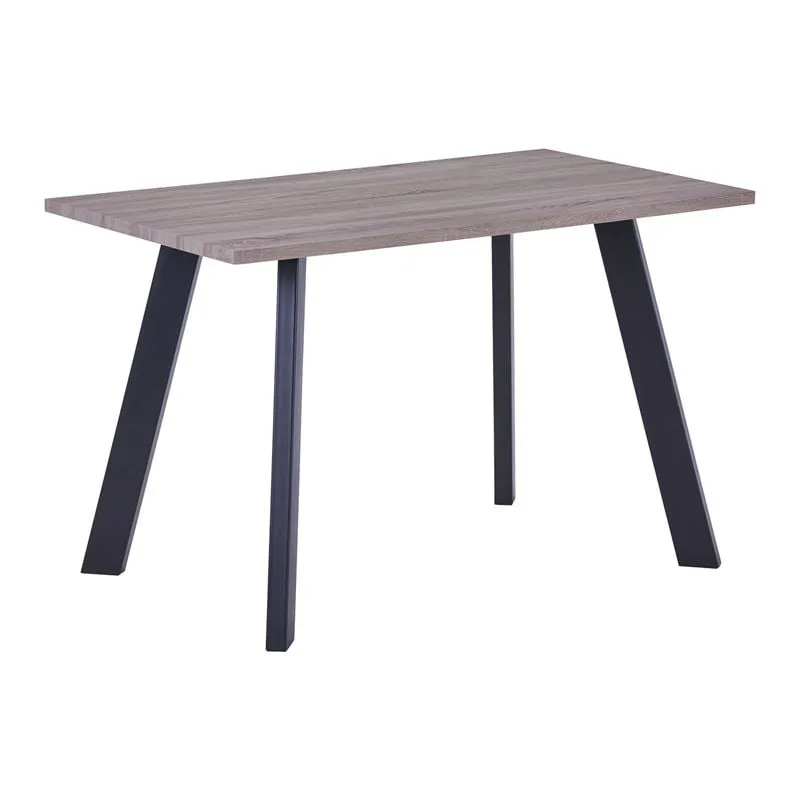 BAXTER Table 120x70cm Sonoma Oak (Black Paint)
