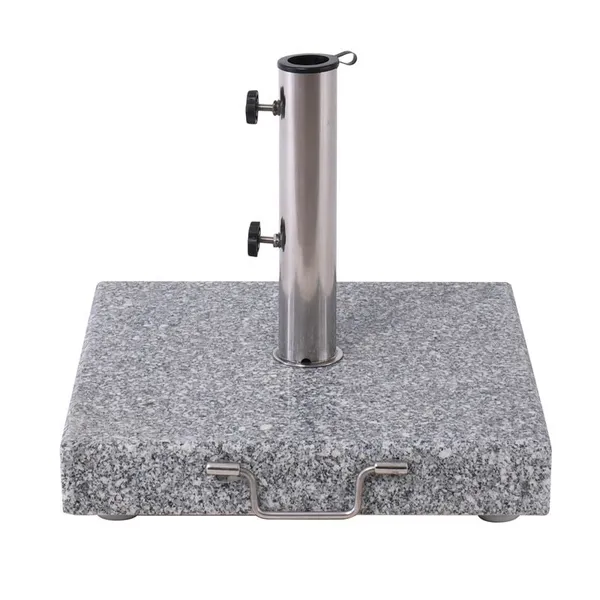 ΒΑΣΗ ομπρέλας τετράγωνη Γρανίτης/Inox #304 (40Kg)