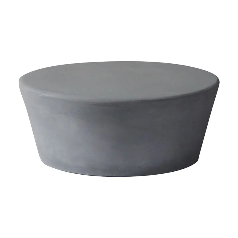 CONCRETE Τραπεζάκι Σαλονιού Fiber Cement Grey