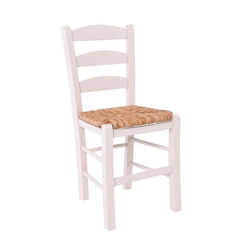 SKIROS Beech Chair Impregnation Lacquer Creamy