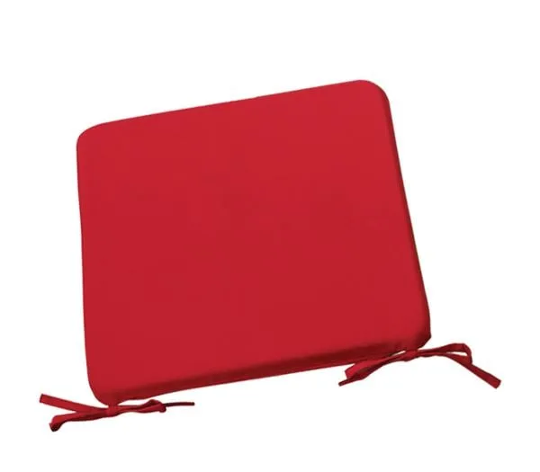 CHAIR Seat Cushion 42x42/3cm Red
