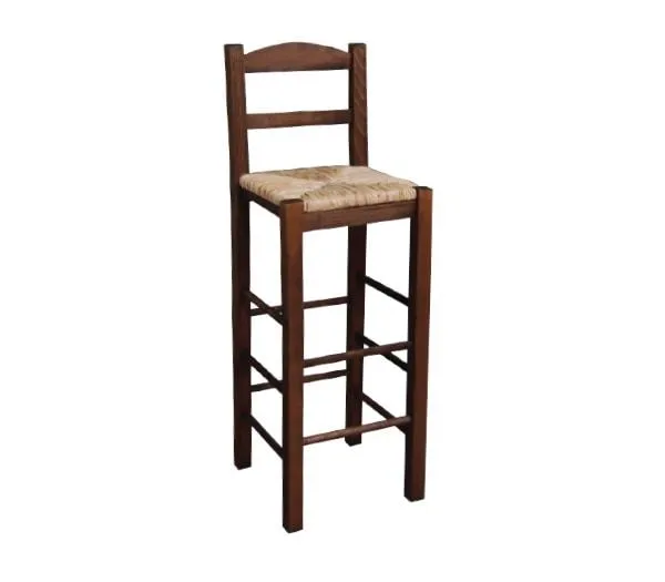 SIFNOS Bar Stool Impregnation Walnut