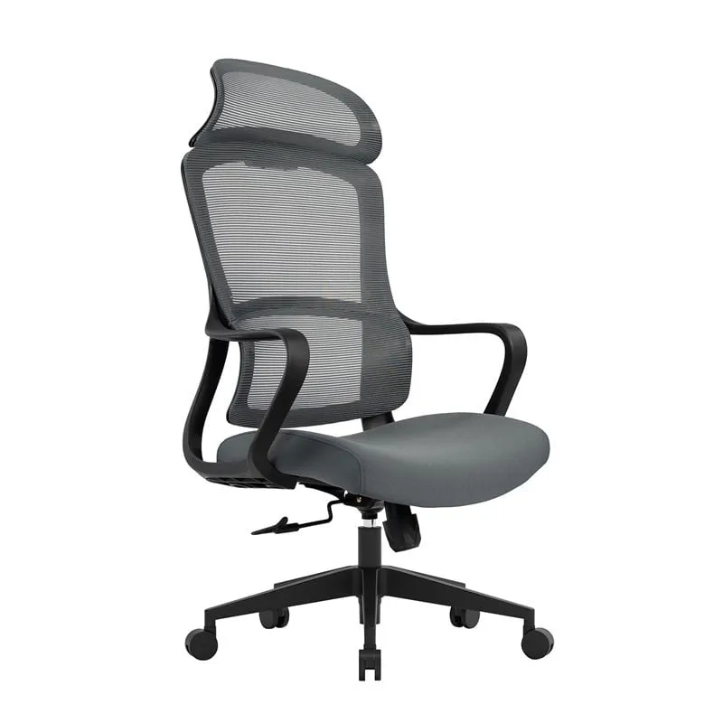 BF3010 Manager Armchair Grey Mesh/Fabric