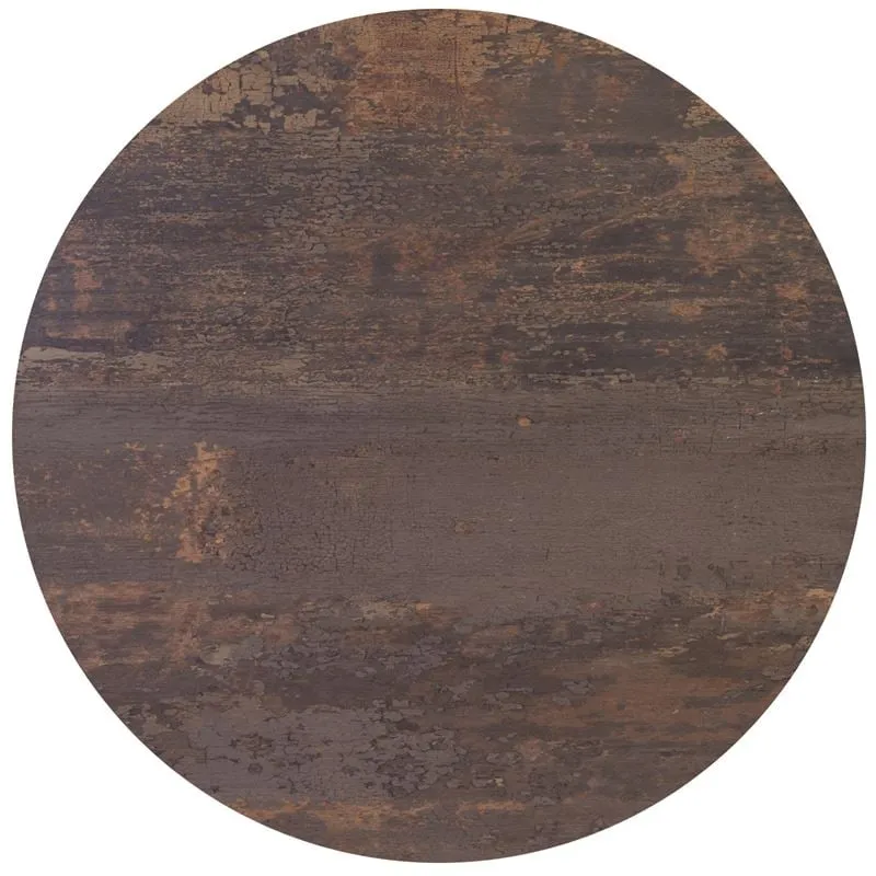 HPL (High Pressure Laminated) Επιφάνεια Τραπεζιού Απόχρωση Walnut Vintage