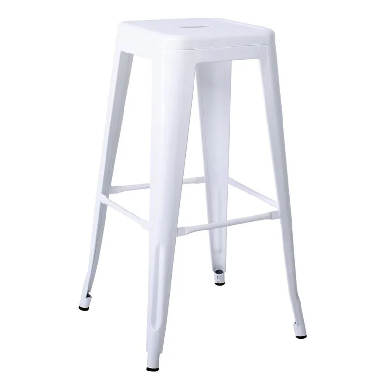 RELIX Bar Stool Metal White