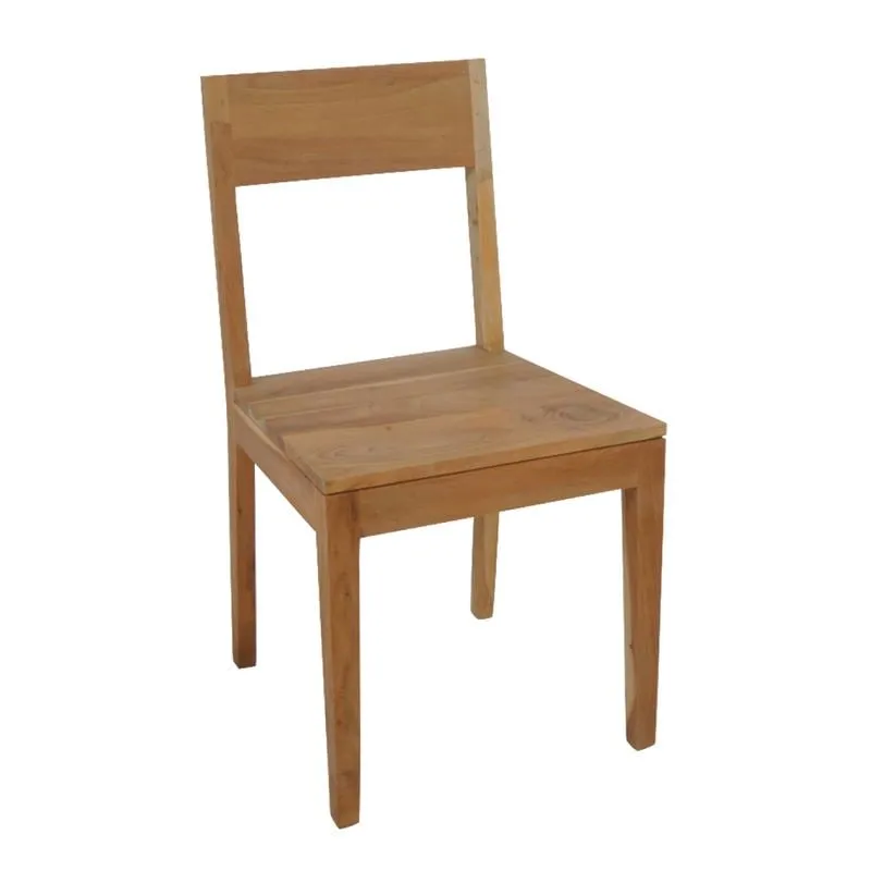VIHAR Chair Acacia Natural Finish