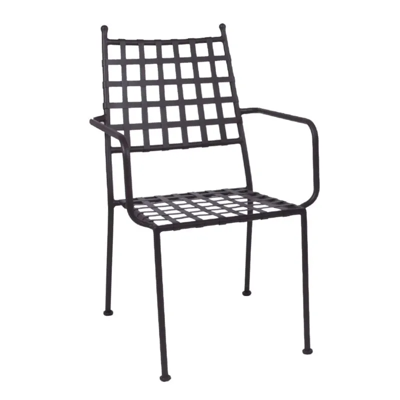 PATON Armchair Metal Mesh Sand Brown